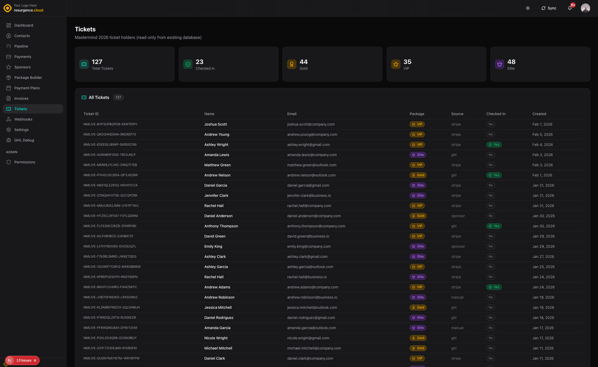 Event Day Operations Suite